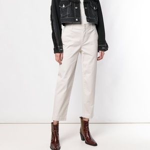 NWOT VINCE Tailored Cropped Chinos